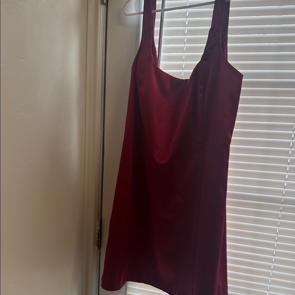 GAP Burgundy Sleeveless Dress